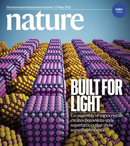 Cover der neuesten Ausgabe des Wissenschaftsmagazins «Nature» (27.05.2021)